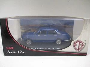 ALFA ROMEO ALFETTA Bleu Blue Blau de 1972 par Serie ORO 804521 au 1/43 - Imagen 1 de 11