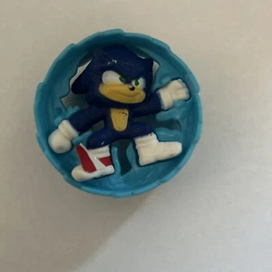 McDONALD'S SONIC The Hedgehog Movie HAPPY MEAL Spielzeug Sonic Blue Roller - Bild 1 von 7