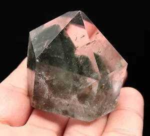 96 g varita de cristal fantasma verde transparente natural de curación - Imagen 1 de 12