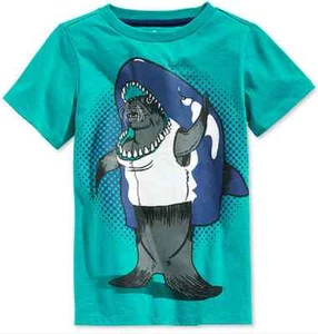 Epic Threads Little Boys' Walrus T-Shirt, Only at Macy's,Fresco Blue , Size 4/4T - Picture 1 of 1