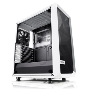 7340172700104 Fractal Design Meshify C - TG Midi Tower Transparent, White FRACTA - Picture 1 of 12