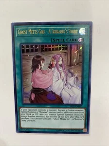 Yugioh! TCG Ghost Meets Girl - A Shiranui’s Story SAST-EN063 LP Ultra Rare - Picture 1 of 2
