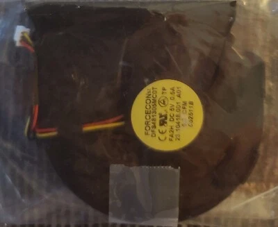 Genuine DELL Inspiron M5030 CPU Cooling Fan 3 Pin 0FC1YF DFS481305MC0T  - Image 1 of 2