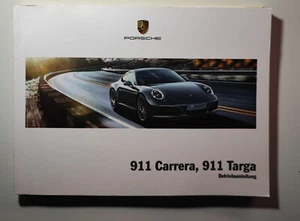 PORSCHE 911 CARRERA / 911 TARGA 2015 2017 Typ 991 Betriebsanleitung Handbuch - Bild 1 von 2