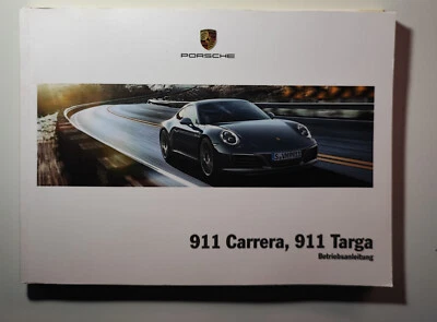 PORSCHE 911 CARRERA / 911 TARGA 2015 2017 Typ 991 Betriebsanleitung Handbuch - Bild 1 von 2
