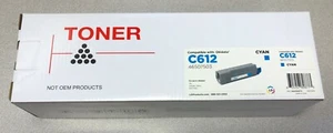 Okidata Compatible Cyan Toner Cartridge for C612dn, C612n and more (46507503) - Picture 1 of 1