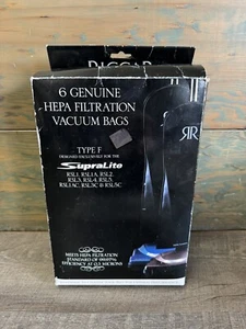 Riccar RFH-6 Type F Supralite HEPA Filtration Vacuum Bags Genuine 5 Open Box - Picture 1 of 2