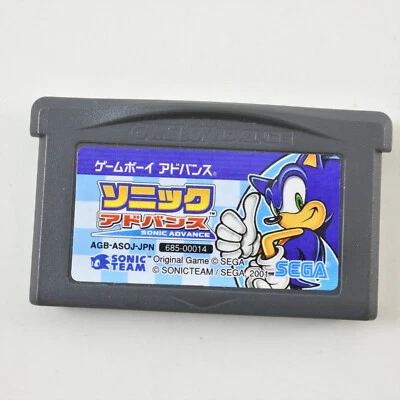 Gameboy ADVANCE SONIC ADVANCE 1 Cartridge Only Nintendo gbac - Image 1 of 2