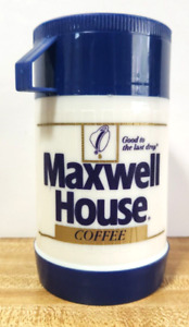 VINTAGE MAXWELL HOUSE COFFEE THERMAL COFFEE CUP SOUP MUG MILWAUKEE BREWERS