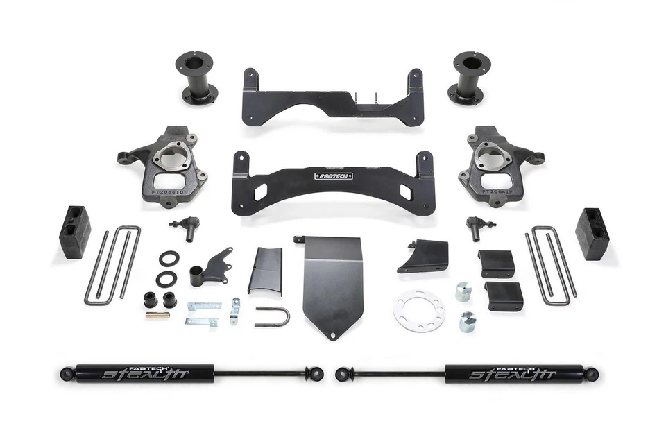 Fabtech Suspension Lift Kit - Fits: 2015 Chevrolet Silverado 1500, 2014 Chevrole - Изображение 1 из 1
