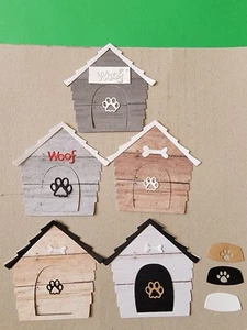 Dog House Combo die cuts scrapbook cardstock  - Picture 1 of 1