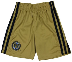MLS Soccer Toddlers Philadephia Union Home Shorts, Gold - Picture 1 of 7