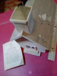 Pine Creek village church music Box - Picture 1 of 6