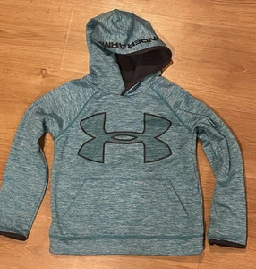 Under Armour Pullover Hoodie Sweatshirt Youth Small Loose Fit - Bild 1 von 4