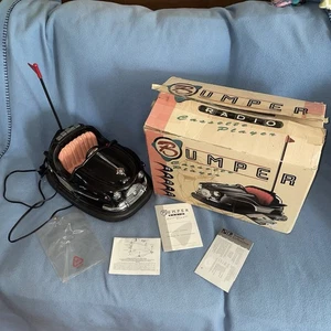 Radio casete estilo retro parachoques coche dogem pintura negra luces radio de trabajo - Imagen 1 de 24