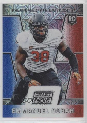 2016 Panini Prizm Collegiate Draft Picks /25 Emmanuel Ogbah #177 Rookie RC - Image 1 of 2