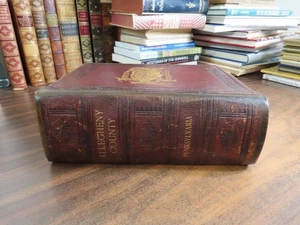 Rebound - History of Allegheny County Pennsylvania HC Chicago 1889 in Two Parts - Picture 1 of 24