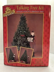 VINTAGE GEMMY DOUGLAS FIR TALKING TREE KIT ANIMATED CHRISTMAS CASSETTE CD W/ BOX - Picture 1 of 4
