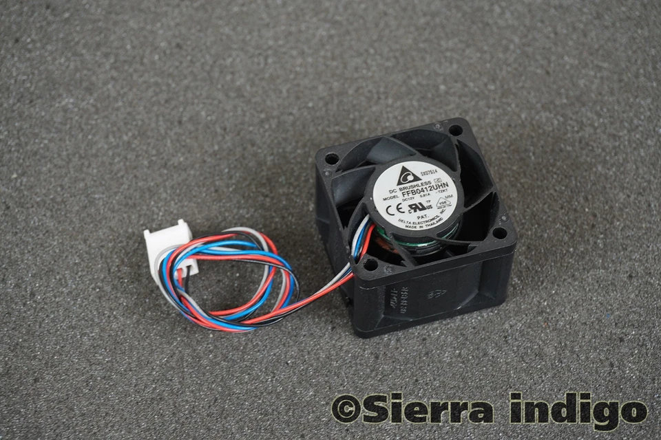 FFB0412UHN-TZKT Delta 40x40x28mm DC12V 0.81A 4-Pin 4-Wire Fan - Image 1 of 1