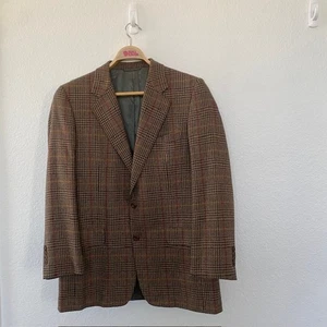 Hickey Freeman Dillard's Men's 40 Regular Canterbury Suit Jacket Wool Camel Hair - Picture 1 of 17