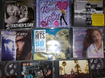 8 CD ROCK Lot (Great Bands) REO SPEED, EAGLES, DAVE BRUBECK, TIFFANY & MORE - Image 1 of 4