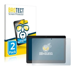 2x Display Schutz Folie für Acepad A145 10.1" Zubehör Transparent - Photo 1/6