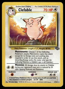 Clefable 17/64 Jungle Pokemon - Picture 1 of 2
