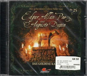 Hörspiel CD Die geheimnisvollen Fälle 25 Das goldene Kalb von E.E.Poe  NEU & OVP - Bild 1 von 2