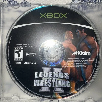 Legends of Wrestling II 2 Microsoft Xbox Game (Disc Only) Used - Image 1 of 2