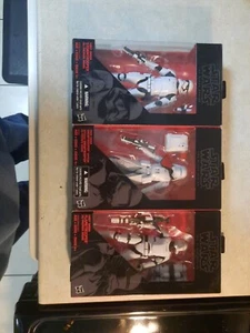 Star Wars The Black Series Lot Of 3 first order troopers - Picture 1 of 10