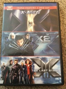 X-MEN, X2 X-MEN UNITED, X-MEN THE LAST STAND 3 DVD SET - Picture 1 of 3