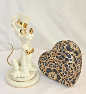 Judith Leiber Crystal Sculpted Heart 'n Soul Minaudiere 2009 RETIRED RARE - Picture 1 of 24