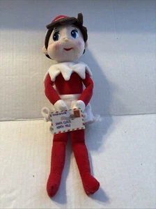 Elfe im Regal Plushee Pal blauäugige Puppe hellfarben Plüsch - Bild 1 von 10