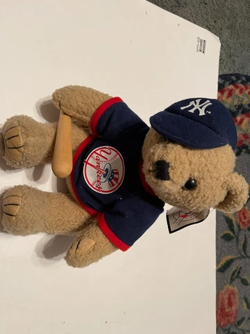 New York Yankees Good Stuff Plush Teddy Bear Stuffed Animal MLB Cover