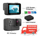 vetro temperato GoPro Hero 5 6 7 black pellicola protettiva go pro schermo tpu