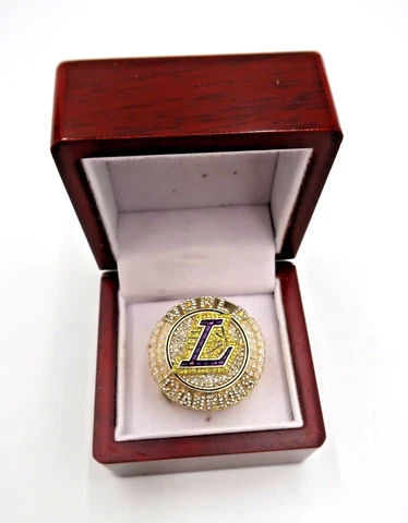 t393 Los Angeles LA Lakers 2020 NBA World Championship  Ring Paperweight Cover