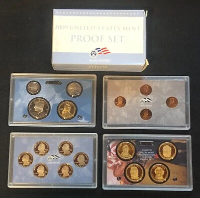 2009-S PROOF SET United States Mint (18 Coins) Complete Set w/Packaging & COA - Image 1 of 4