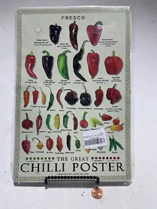 The Great Chili Poster Blechschild 11,75" x 8" - Bild 1 von 2