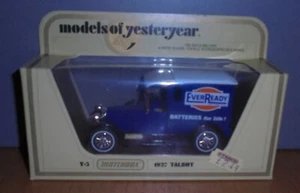 Matchbox Yesteryear Y5 Talbot Van Ever Ready Batteries variations Discount P&P - Picture 1 of 3