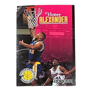 1992-93 SkyBox #76 Victor Alexander Golden State Warriors NBA Basketball Card - Picture 1 of 2