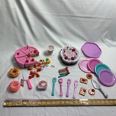 Juego de juguetes circulares Battat Play y más para fiesta de cumpleaños juego simulado pastel donuts Foto 1 de 4