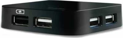 Hub USB 2.0 4 Porte Plug & Play Velocità 480 Mbit/s Nero DUB-H4 D-Link - Immagine 1 di 4