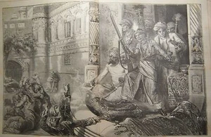 19th DESVOYAGES JOURNAL N° 118 KING ENGRAVING EXTREME ORIENT RIFLE REMINGTON 1879 - Picture 1 of 1