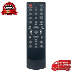 RRMCGA424AWSA Ersatz Fernbedienung passend für Sharp Micro Component System - Bild 1 von 6