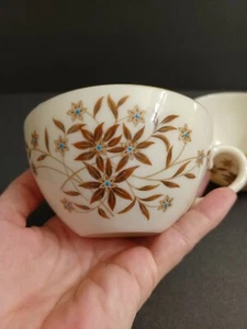 Lenox Ivory China W/ Gold Trim Tea Cups x 2 Starlight EUC - Picture 1 of 5