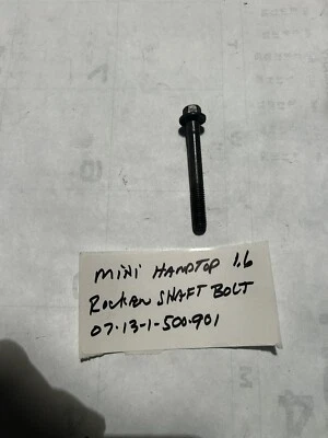 ROCKER SHAFT BOLT USED FITS MINI HARDTOP 1.6 SOHC 16V 2002-08 07-13-1-500-901 - Image 1 of 3