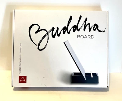 Buddha Board Relaxing Painting w Bamboo Brush & Stand Art Pad. New Open Box - Image 1 of 2