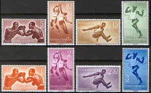Spanisch Guinea 1958, Sportsatz postfrisch, Mi 341-48 - Bild 1 von 1