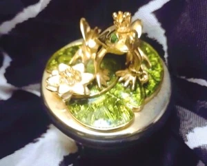 St. John Frog King Bottle Stopper - Vintage - Picture 1 of 4