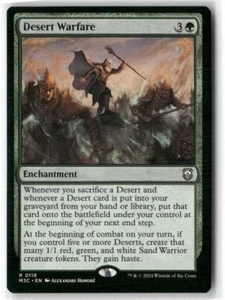 Desert Warfare Commander Modern Horizons 3 Magic NM - Picture 1 of 1